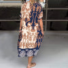 Bherta | Stylish Midi Dress with Flowing Design
