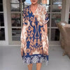 Bherta | Stylish Midi Dress with Flowing Design