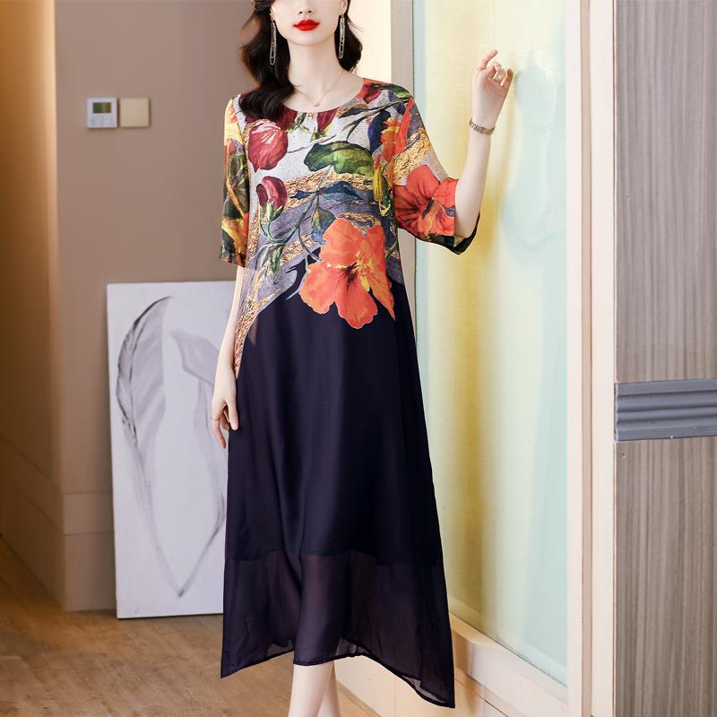 Judyanne | Timeless Floral Dress for plus-size women