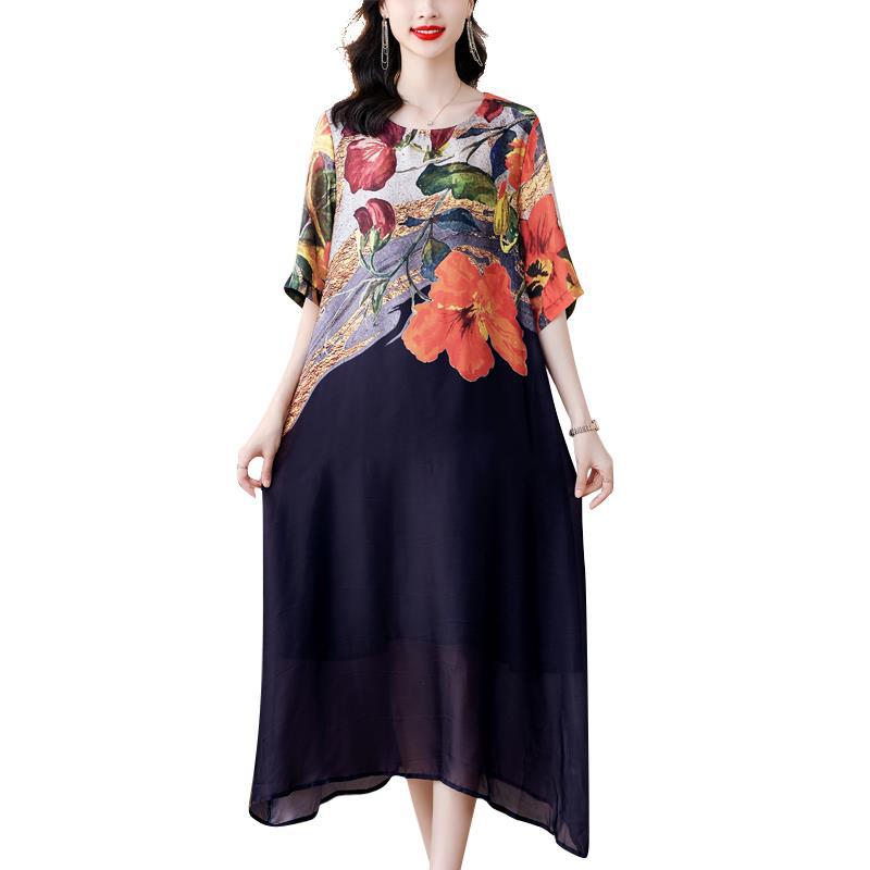 Judyanne | Timeless Floral Dress for plus-size women