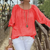 Gretta | Timeless Cotton-Linen Top