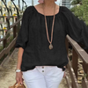 Gretta | Timeless Cotton-Linen Top