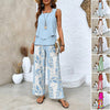 Ratchel | Fashionable Women's Set with Printed Top and Matching Pants