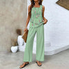 Ratchel | Fashionable Women's Set with Printed Top and Matching Pants