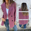 Nadja™ | Stylish long blazer - Klær & Tilbehør - Purple / S