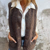 Frida™ - Soft wool button jacket for women - S