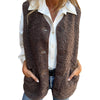 Frida™ - Soft wool button jacket for women - S
