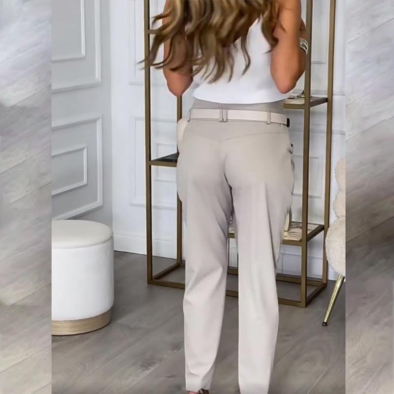 Riva | Versatile Casual Pants with Asymmetrical Cut