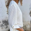 Runa™ | Loose jacquard top with a round neckline - Kläder och Accessoarer - Apricot / S