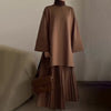 Maurinne | Feminine Pleated Outfit Set