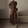 Maurinne | Feminine Pleated Outfit Set