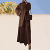 Maurinne | Feminine Pleated Outfit Set