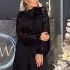 Zoila | Sequin tie dress