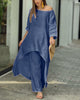 Gabi | Linen Suit Set for Women