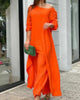 Gabi | Linen Suit Set for Women