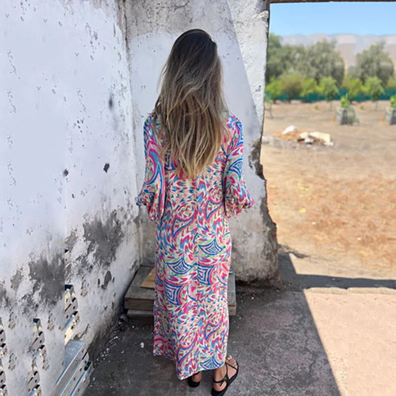 Calia | Airy Boho Maxi Dress