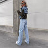 Candlie | Stylish Women's Denim Jacket with Hood and Practical Drawstrings