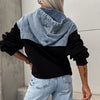 Candlie | Stylish Women's Denim Jacket with Hood and Practical Drawstrings