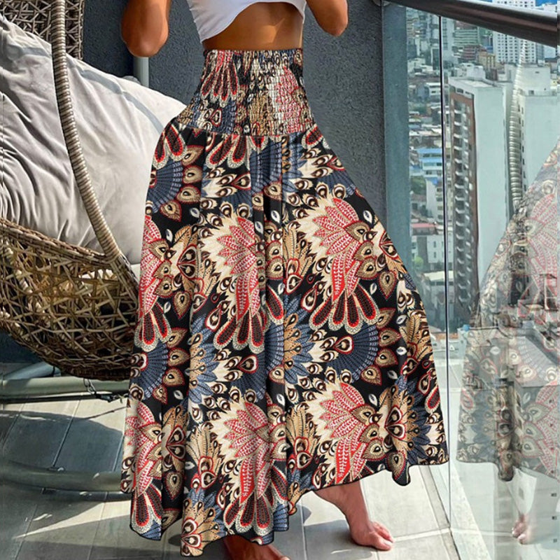 Belle | Romantic Skirt with Floral Accents