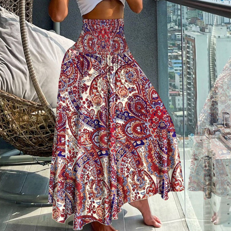 Belle | Romantic Skirt with Floral Accents
