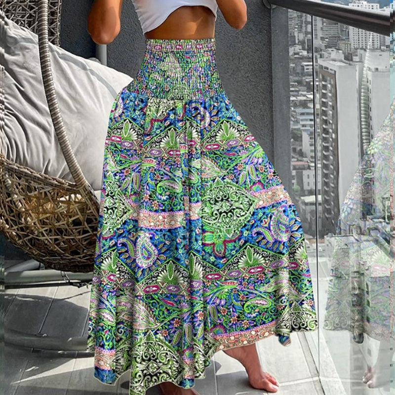 Belle | Romantic Skirt with Floral Accents