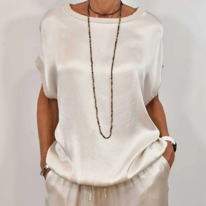Zerina | Timeless Satin Set for Special Occasions