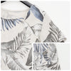 Teres | Round-Neck Dress with Botanical Print
