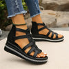 Heather | Rhinestone Chic Wedge Sandals