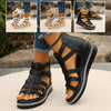 Heather | Rhinestone Chic Wedge Sandals