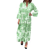 Trina | Casual Maxi Dress with Boho Print and Flowing Cut