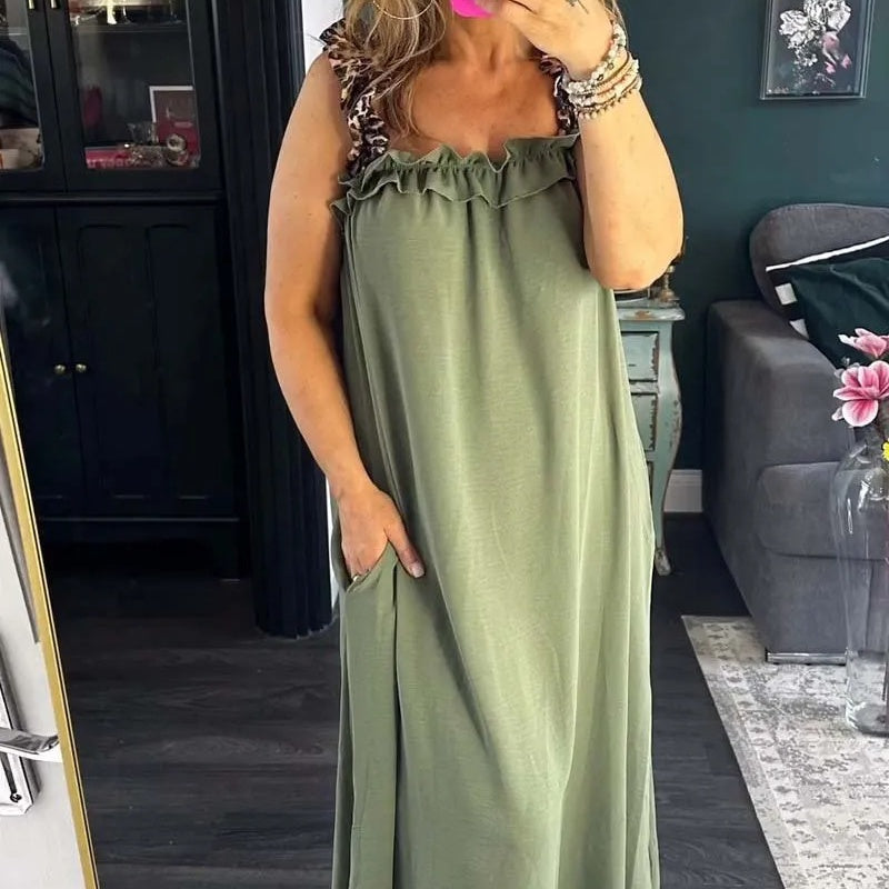 Elpha | Casual Sleeveless Dress with Pockets
