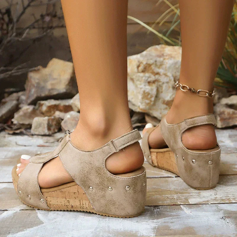 Rike | New Corrective Open-Toe Wedge Sandals
