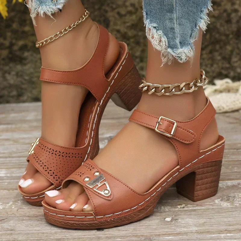 Elke | Block Heel Sandals
