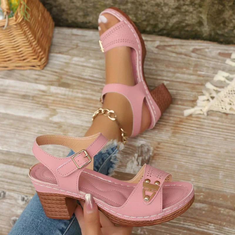 Elke | Block Heel Sandals