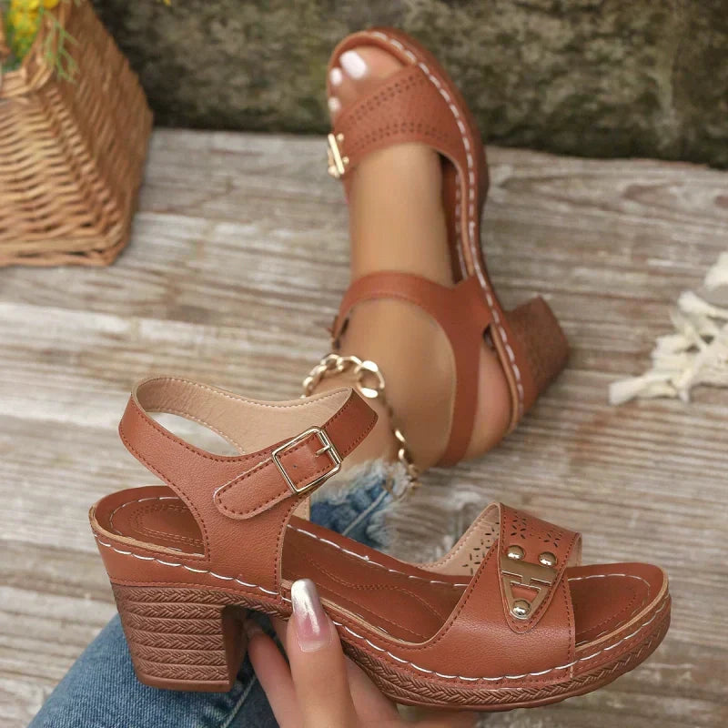 Elke | Block Heel Sandals