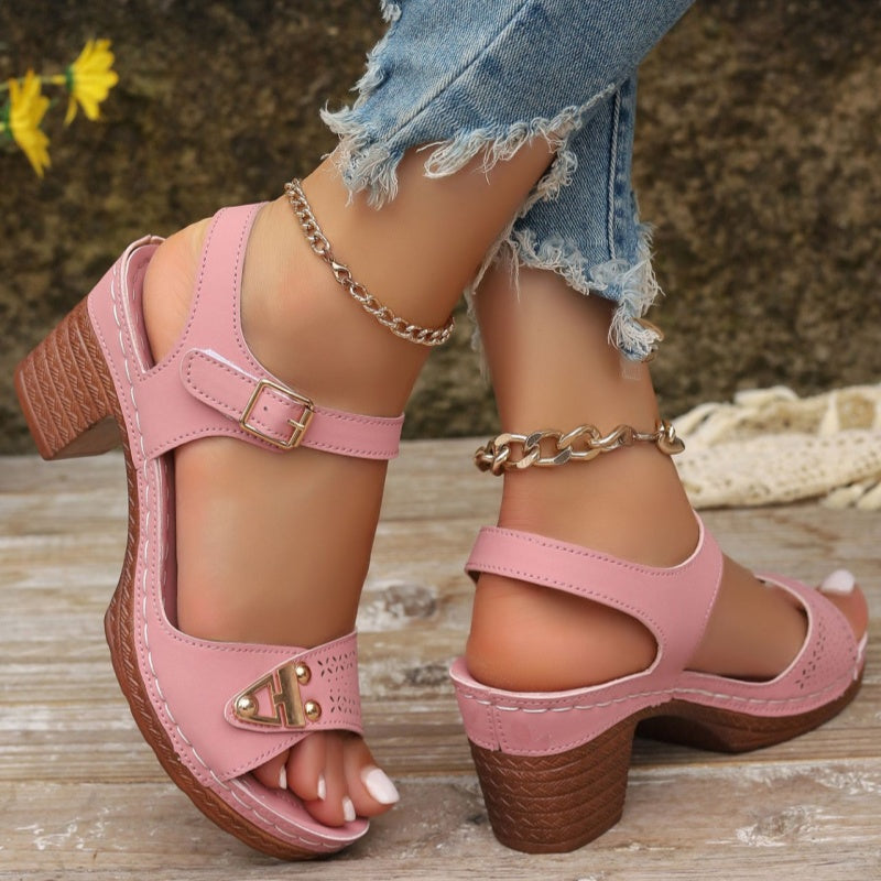Elke | Block Heel Sandals