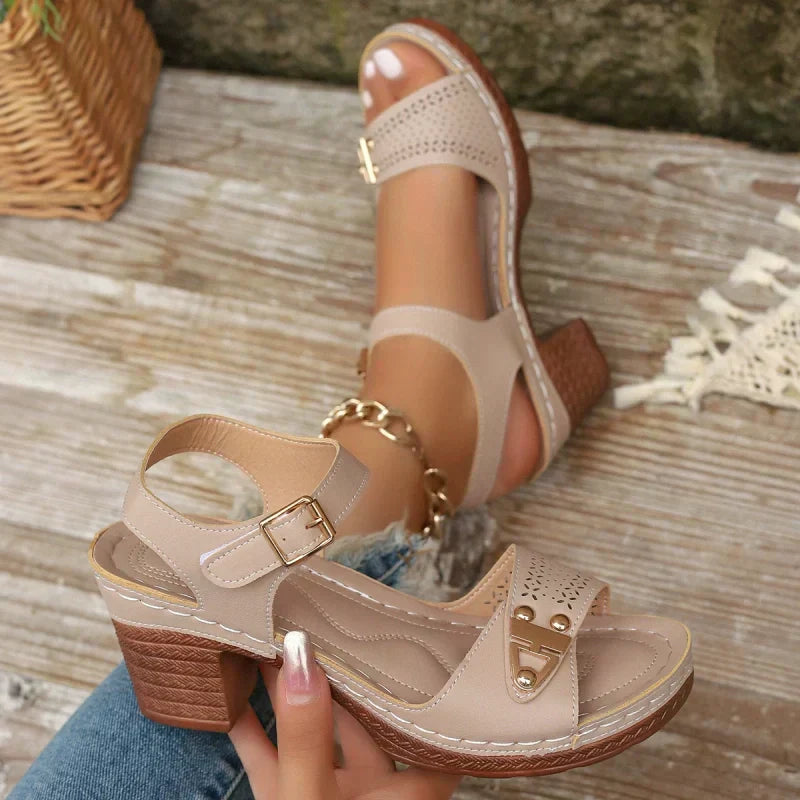 Elke | Block Heel Sandals
