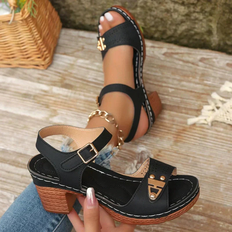 Elke | Block Heel Sandals