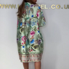 Debie | Comfortable Floral Dress with V-Neck and Button Placket