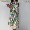 Debie | Comfortable Floral Dress with V-Neck and Button Placket