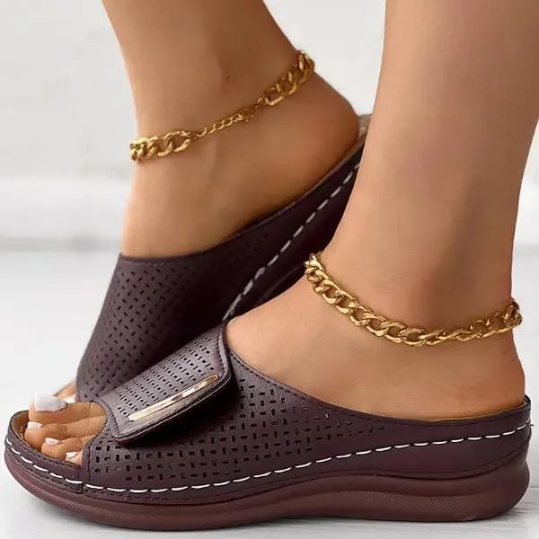 Amoura™ | Orthopaedic Slippers with Open Toes for Women