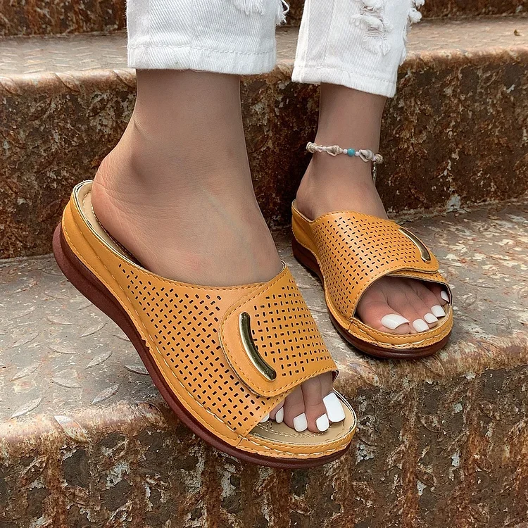 Amoura™ | Orthopaedic Slippers with Open Toes for Women