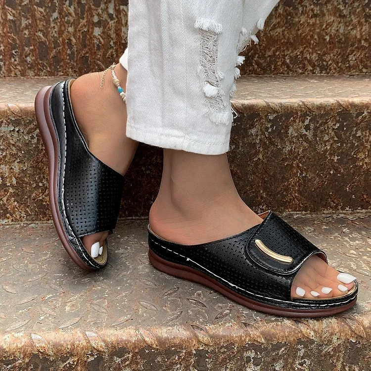 Amoura™ | Orthopaedic Slippers with Open Toes for Women