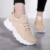 Xarien | Mesh Sneakers with Moulded White Soles