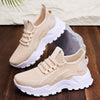 Xarien | Mesh Sneakers with Moulded White Soles