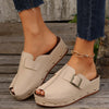Gertrud | Casual Peep-Toe Platform Sandals for Women