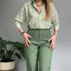 Ashley | Casual 2-Piece Printed Shirt and Trousers Set