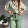 Ashley | Casual 2-Piece Printed Shirt and Trousers Set