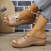 Karoline | Stylish and Comfortable Orthopaedic Wedge Sandals