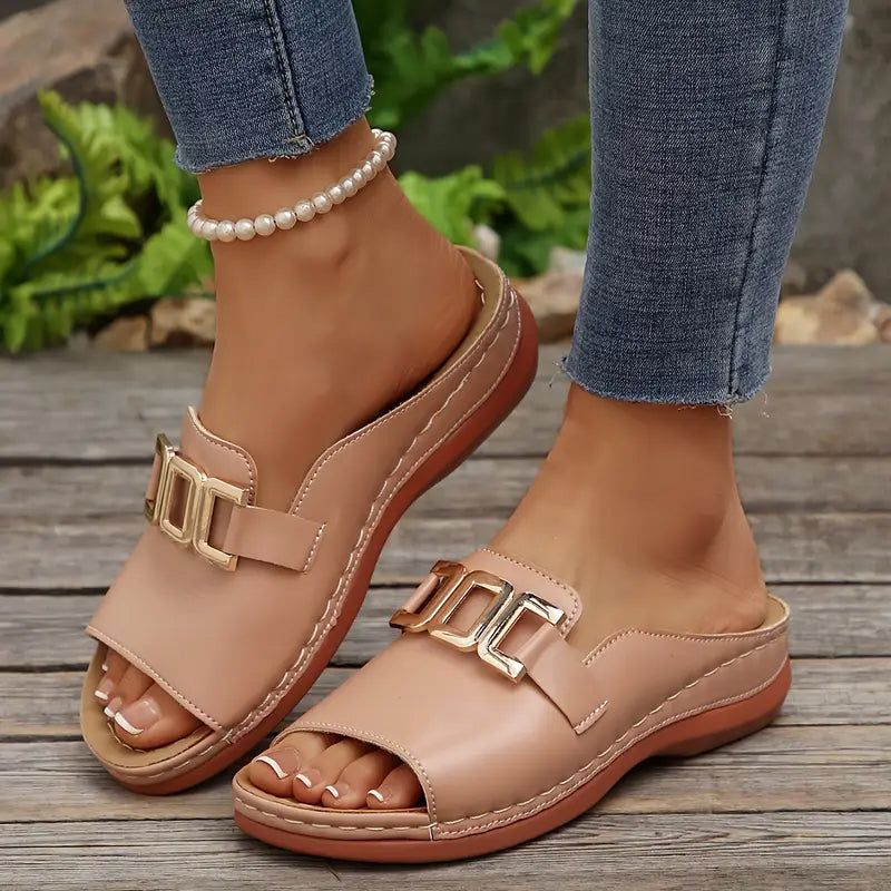 Karoline | Stylish and Comfortable Orthopaedic Wedge Sandals